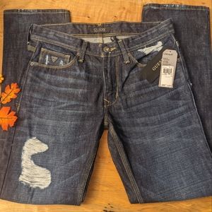 Guess Jeans Slim Fit Low Rise Straight Leg